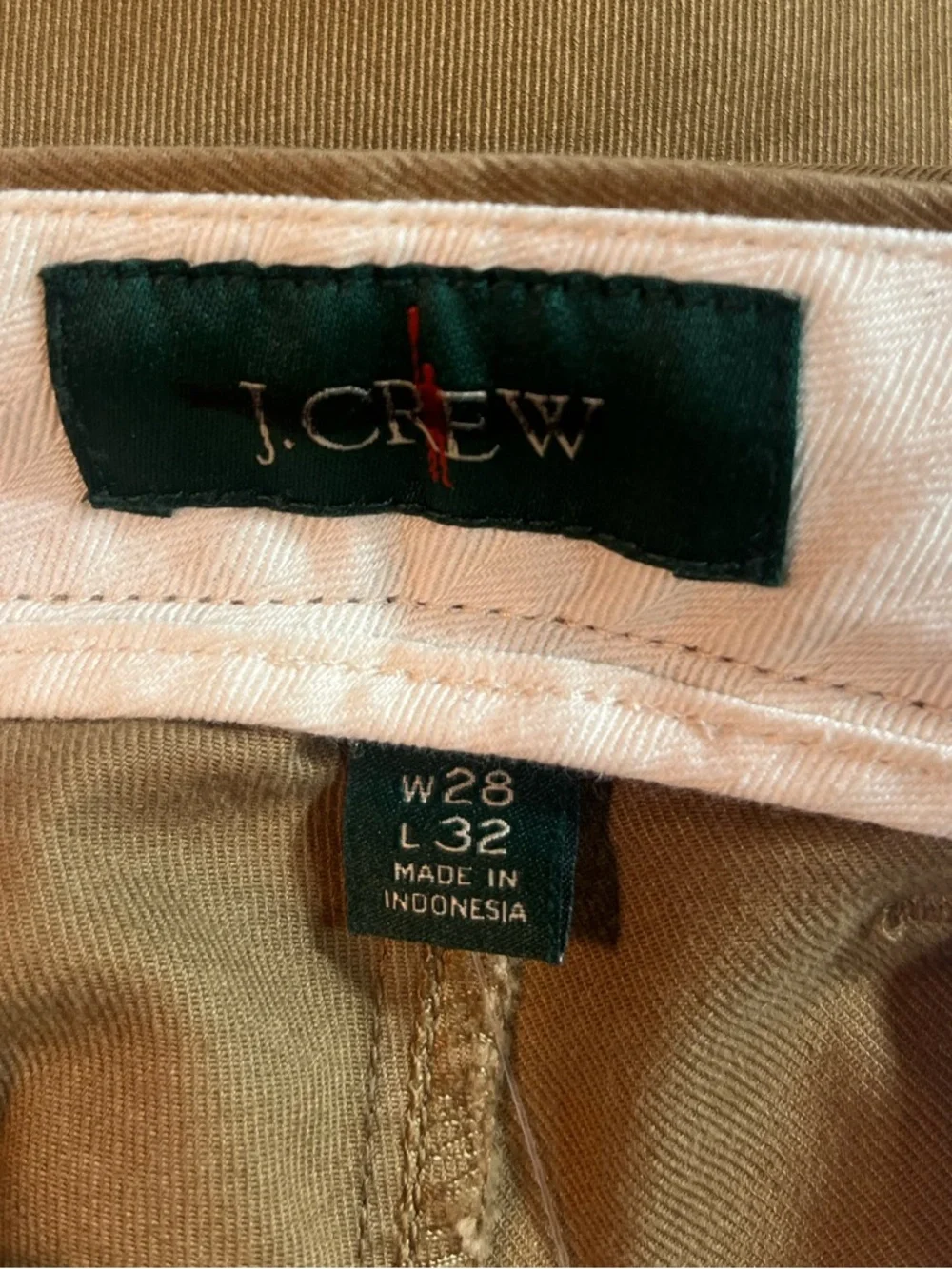J.Crew New Slim Fit Stretch Chino